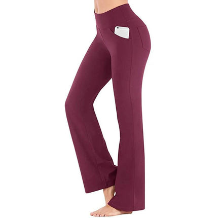 Women Solid High-Waist Palazzo Pants - Mad Fly Essentials