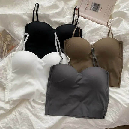 Women Solid Sleeveless Camisole Tank Top - Tank Top - Stefani Lee - Mad Fly Essentials