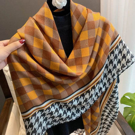 Women Spanish Silk Floral Square Shawl Scarf - Scarf - Kiximire - Mad Fly Essentials