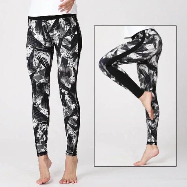 Women Starry Night 3D Blue Yoga Fitness Leggings - Fitness Leggings - Thefound - Mad Fly Essentials