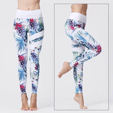 Women Starry Night 3D Blue Yoga Fitness Leggings - Mad Fly Essentials