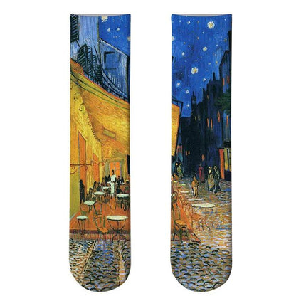 Women Starry Night 3D Van Gogh Socks - Socks - Starlight - Mad Fly Essentials