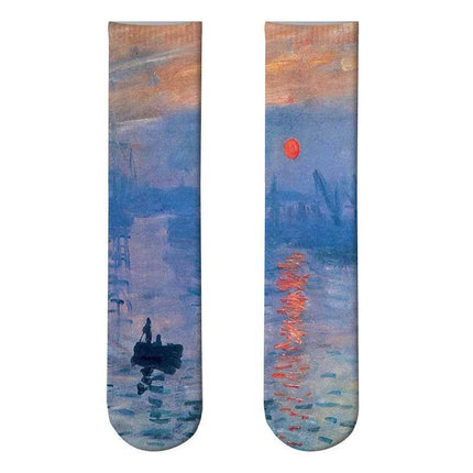 Women Starry Night 3D Van Gogh Socks - Socks - Starlight - Mad Fly Essentials