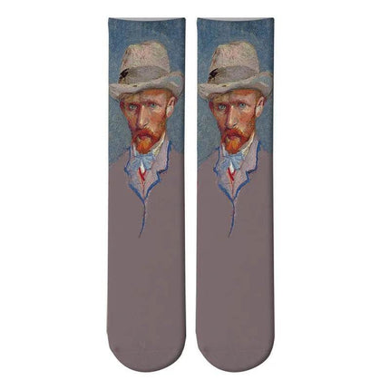 Women Starry Night 3D Van Gogh Socks - Socks - Starlight - Mad Fly Essentials