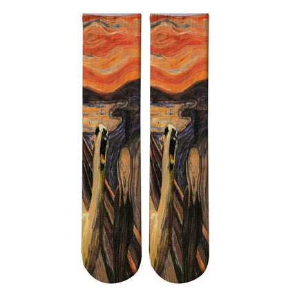 Women Starry Night 3D Van Gogh Socks - Socks - Starlight - Mad Fly Essentials