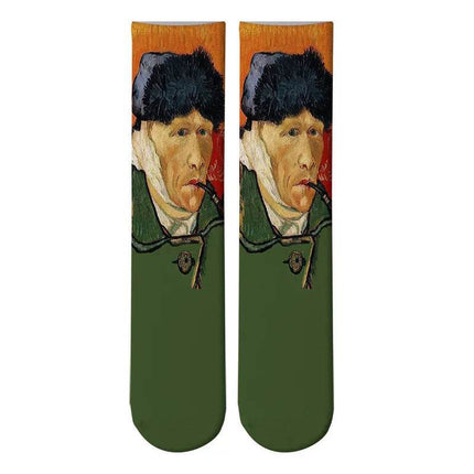 Women Starry Night 3D Van Gogh Socks - Socks - Starlight - Mad Fly Essentials