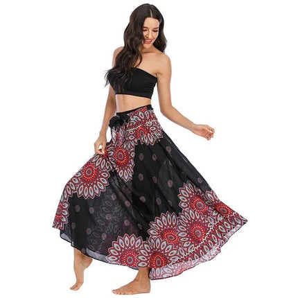 Women Summer Bohemian Long Skirt - Skirt - Boho Girl - Mad Fly Essentials