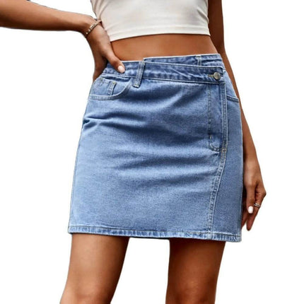 Women Summer Denim Fashion S - 2XL Mini Skirt - Mini Skirt - ANPOETCHY - Mad Fly Essentials