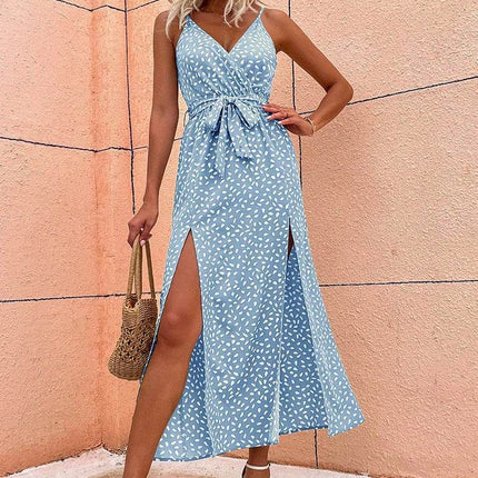Women Summer Floral Lace Maxi Dress - Maxi Dress - Boho Girl - Mad Fly Essentials