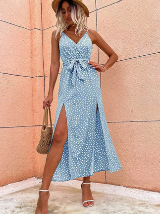 Women Summer Floral Lace Maxi Dress - Maxi Dress - Boho Girl - Mad Fly Essentials