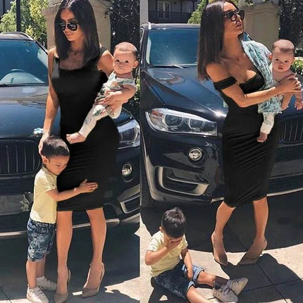 Women Summer Tank Top MIDI Dress - MIDI Dress - TOB - Mad Fly Essentials