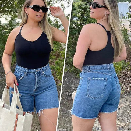 Women Summer Tummy Control Romper - Romper - Vaslanda - Mad Fly Essentials