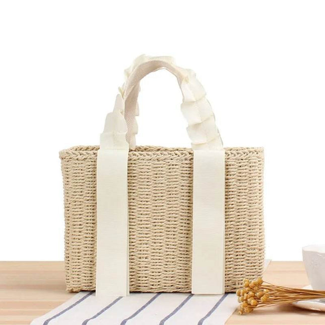 Boho Summer Woven Straw Handbag Women Accessories - Women Accessories - Miescher Kora - Mad Fly Essentials