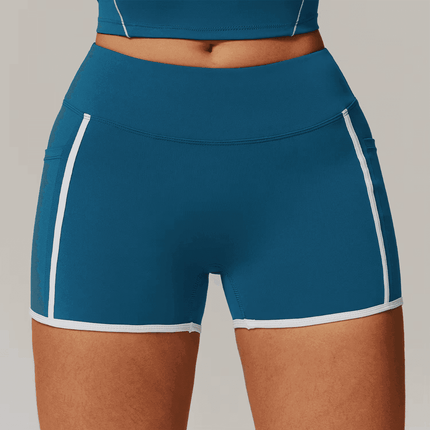 Women Summer Yoga Solid Fitness Shorts - Fitness Shorts - Dream Girl - Mad Fly Essentials