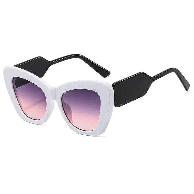 Women Sunglasses Vintage Fashion Cat Eye UV400 Eyewear - Women Sunglasses - Oblisk Eyewear - Mad Fly Essentials