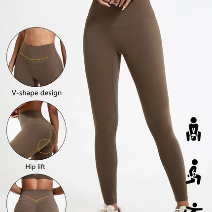 Women Super Soft High Waist Fitness Leggings - Fitness Leggings - FCCEXIO - Mad Fly Essentials