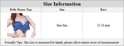 Women Tassel Belly Dancing Crop Top - Crop Top - Ayhoog - Mad Fly Essentials