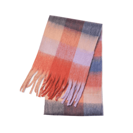 Women Thick Cashmere Rainbow Shawl Scarf - Scarf - RUNMEIFA - Mad Fly Essentials