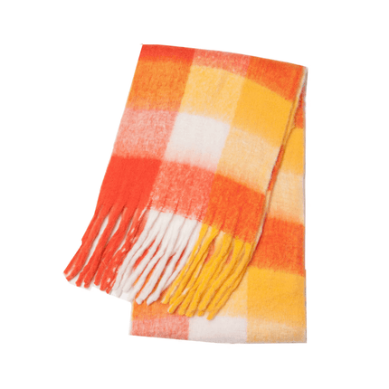 Women Thick Cashmere Rainbow Shawl Scarf - Scarf - RUNMEIFA - Mad Fly Essentials