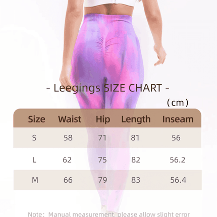 Women Tie - Dye Yoga Fitness Leggings - Fitness Leggings - MEHEOL - Mad Fly Essentials