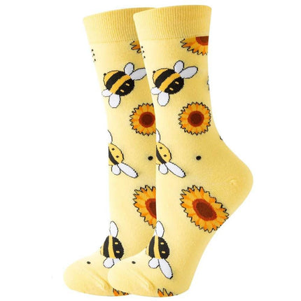 Women Trendy 3D Animal Dog Long Socks - Mad Fly Essentials