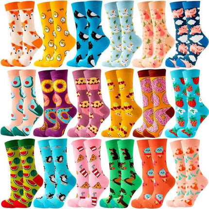 Women Trendy 3D Animal Dog Long Socks - Mad Fly Essentials