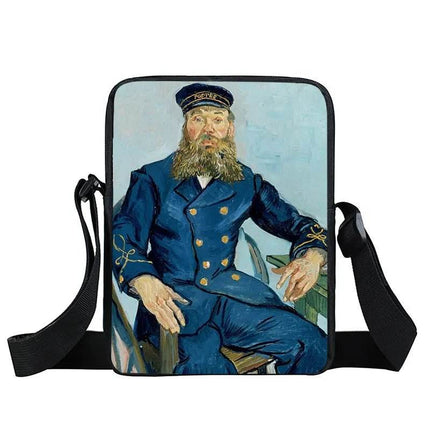 Women Van Gogh Messenger Crossbody Bag - Mad Fly Essentials