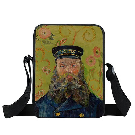 Women Van Gogh Messenger Crossbody Bag - Mad Fly Essentials