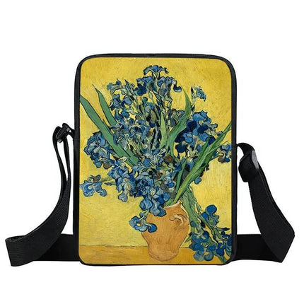 Women Van Gogh Messenger Crossbody Bag - Mad Fly Essentials