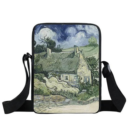 Women Van Gogh Messenger Crossbody Bag - Mad Fly Essentials