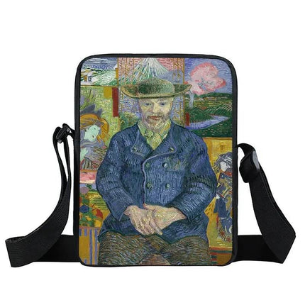 Women Van Gogh Messenger Crossbody Bag - Mad Fly Essentials
