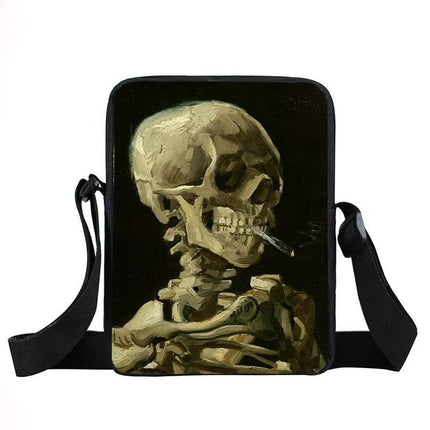 Women Van Gogh Messenger Crossbody Bag - Mad Fly Essentials