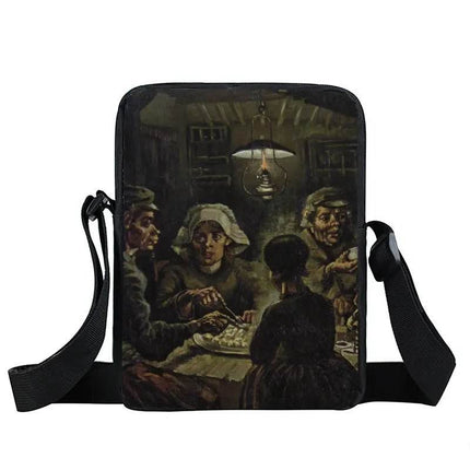 Women Van Gogh Messenger Crossbody Bag - Mad Fly Essentials