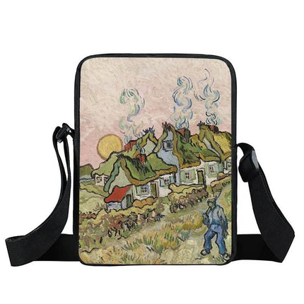 Women Van Gogh Messenger Crossbody Bag - Mad Fly Essentials