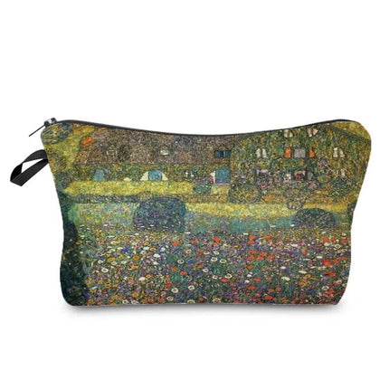Women Van Gogh Organizer Cosmetic Case - Mad Fly Essentials