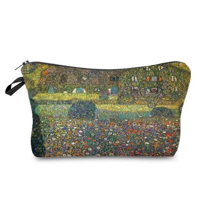 Women Van Gogh Organizer Cosmetic Case - Mad Fly Essentials