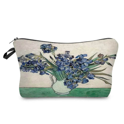 Women Van Gogh Organizer Cosmetic Case - Mad Fly Essentials