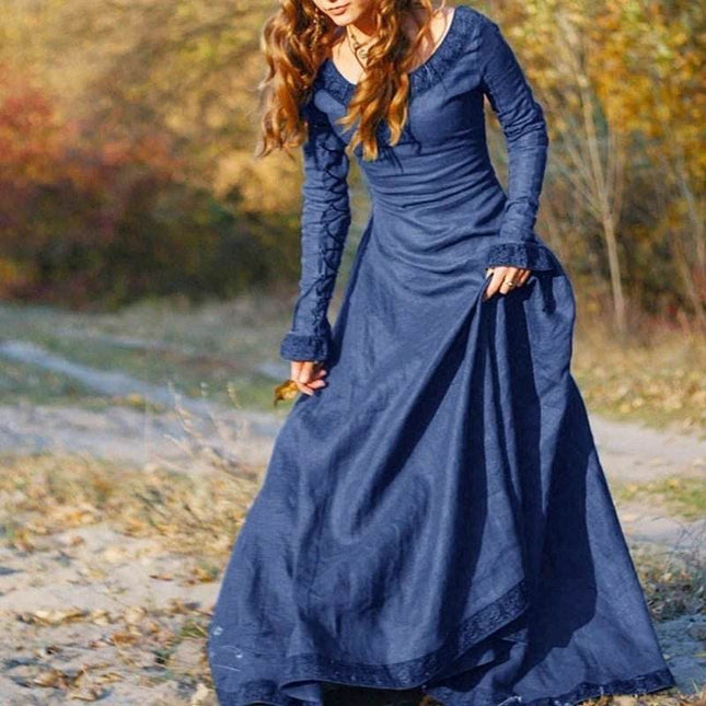 Women Vintage European Medieval Party Dress - Party Dress - Five Shell - Mad Fly Essentials
