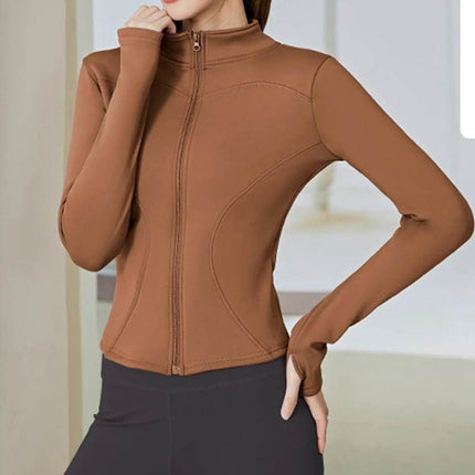 Women Winter Fleece Yoga Long Jacket - Jacket - Aiithuug - Mad Fly Essentials