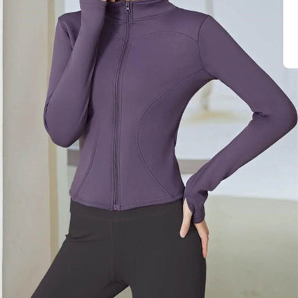 Women Winter Fleece Yoga Long Jacket - Jacket - Aiithuug - Mad Fly Essentials