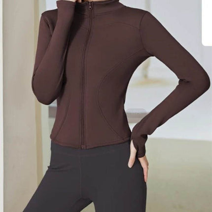 Women Winter Fleece Yoga Long Jacket - Jacket - Aiithuug - Mad Fly Essentials