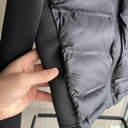 Women Shop Winter Solid Down Cropped Jacket - Jacket - Sfit - Mad Fly Essentials