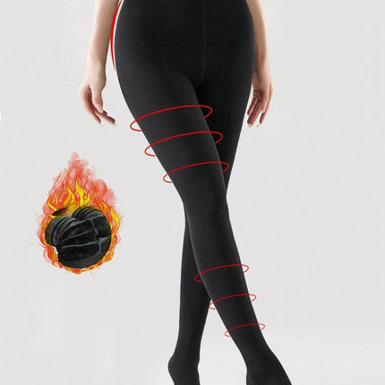 Women Winter Thermal Pantyhose Fleece Pants - Pants - Idealism - Mad Fly Essentials