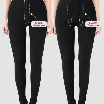 Women Winter Thermal Pantyhose Fleece Pants - Pants - Idealism - Mad Fly Essentials