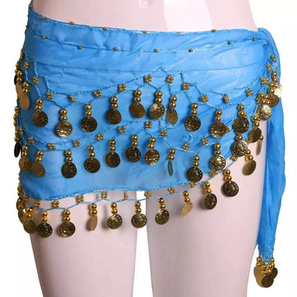 Women's Belly Dancing 3 - Row Hip Scarf - Scarf - Dancer's Vitality - Mad Fly Essentials