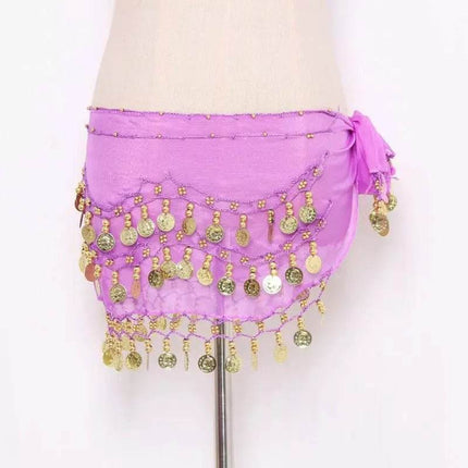 Women's Belly Dancing 3 - Row Hip Scarf - Scarf - Dancer's Vitality - Mad Fly Essentials