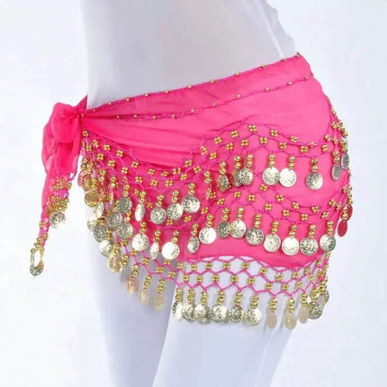 Women's Belly Dancing 3 - Row Hip Scarf - Scarf - Dancer's Vitality - Mad Fly Essentials