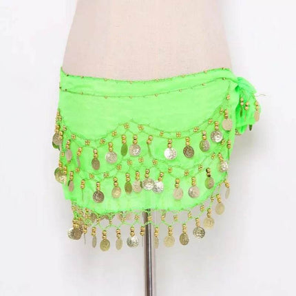 Women's Belly Dancing 3 - Row Hip Scarf - Scarf - Dancer's Vitality - Mad Fly Essentials