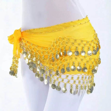 Women's Belly Dancing 3 - Row Hip Scarf - Scarf - Dancer's Vitality - Mad Fly Essentials