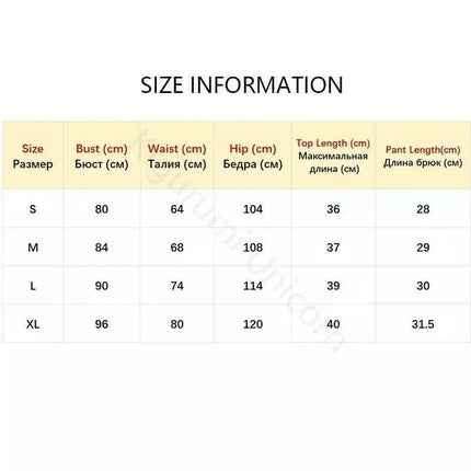 Women's Halloween Sleeveless Crop Pajama Set - Pajama Set - Animal Unicorn - Mad Fly Essentials